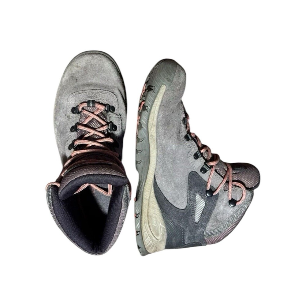 Columbia Womens Newton Ridge Plus Amped Hiking Boots Waterproof Suede Size 9.5